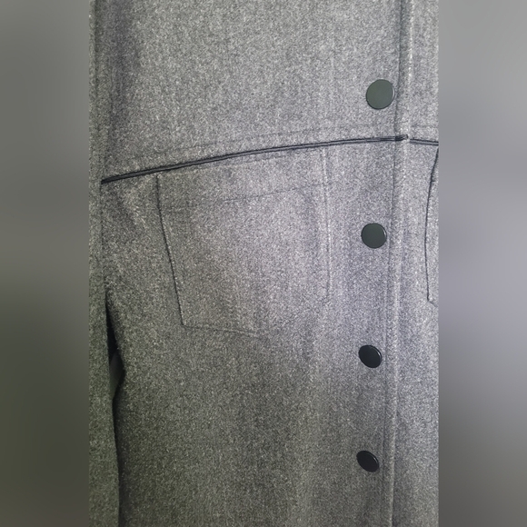 Molly Bracken Oversized Heavyweight Fleece Long Shacket - Picture 2 of 7